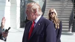 President Trump speaks to reporters outside the White House, October 13, 2026 (still from Rapid Response 47 video)