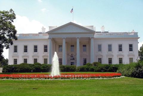 White House north façade (Wikimedia Commons, public domain) — White House access is a privilege.