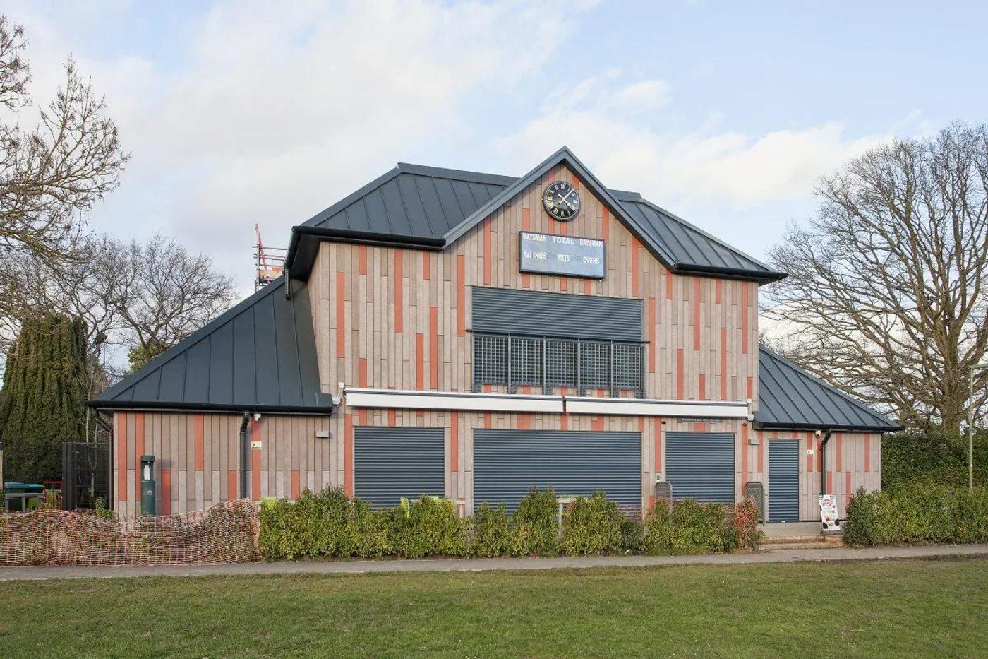 Sports Pavilion Secured with High-Performance Shutters