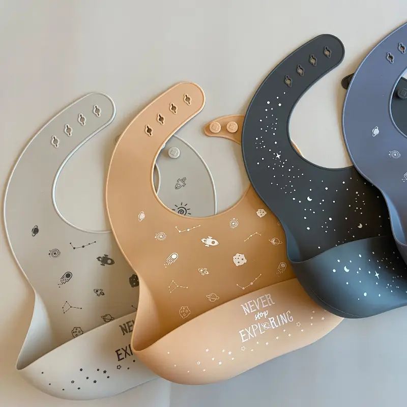 Fade-resistant custom OEM pattern printing on wholesale silicone baby accessories