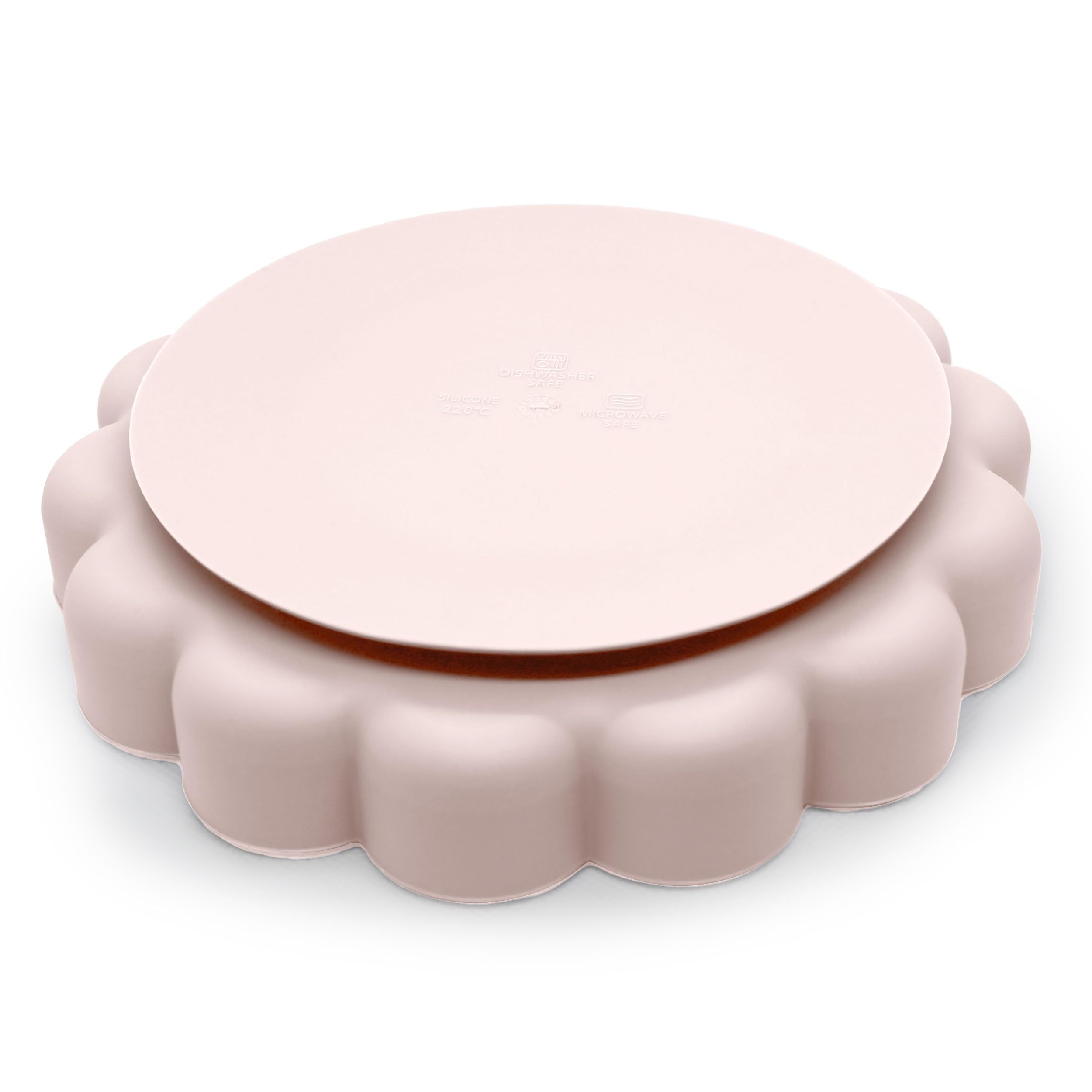 Non-slip and shatterproof BPA free silicone baby dinnerware