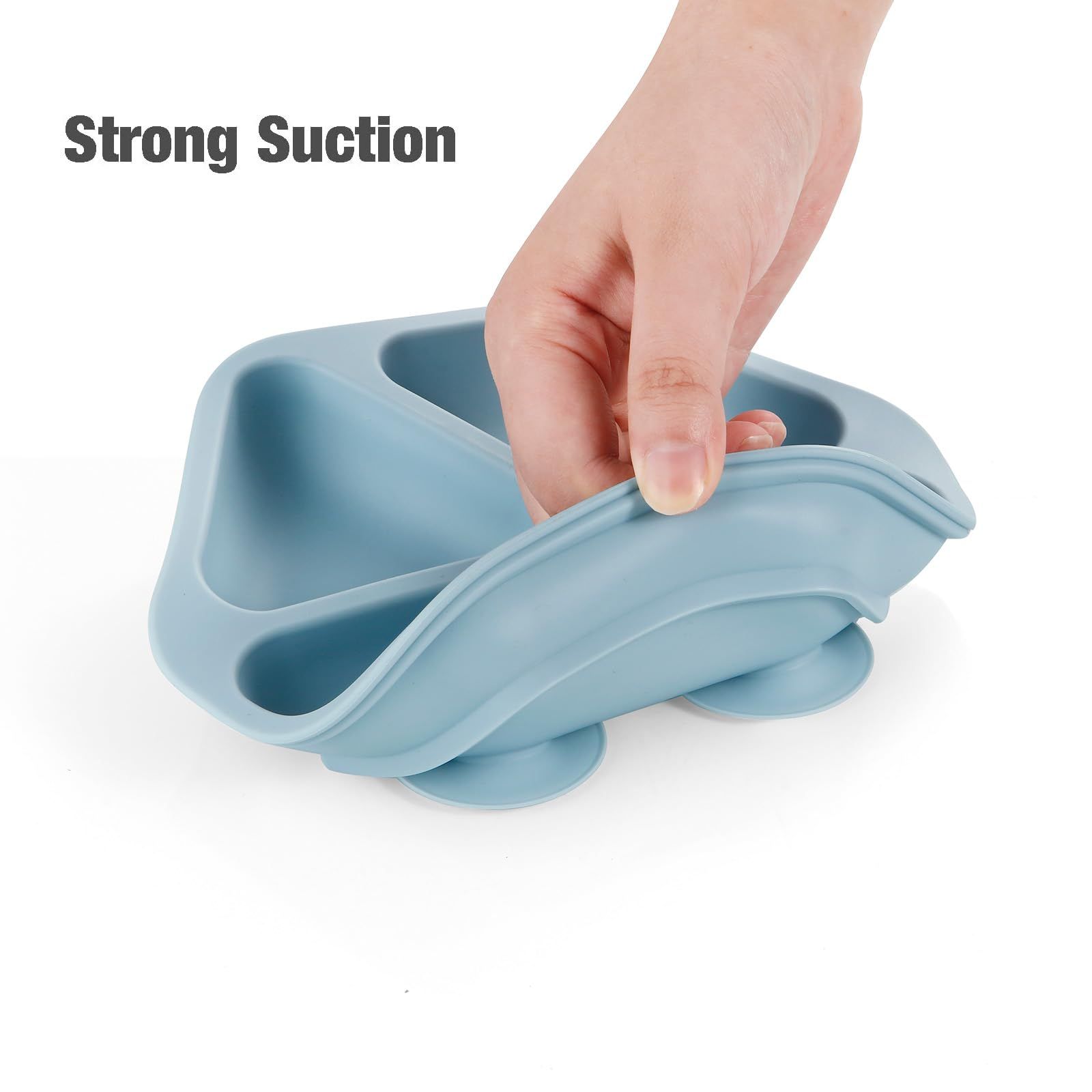 Flexible BPA-free food grade silicone material safe for infant dining