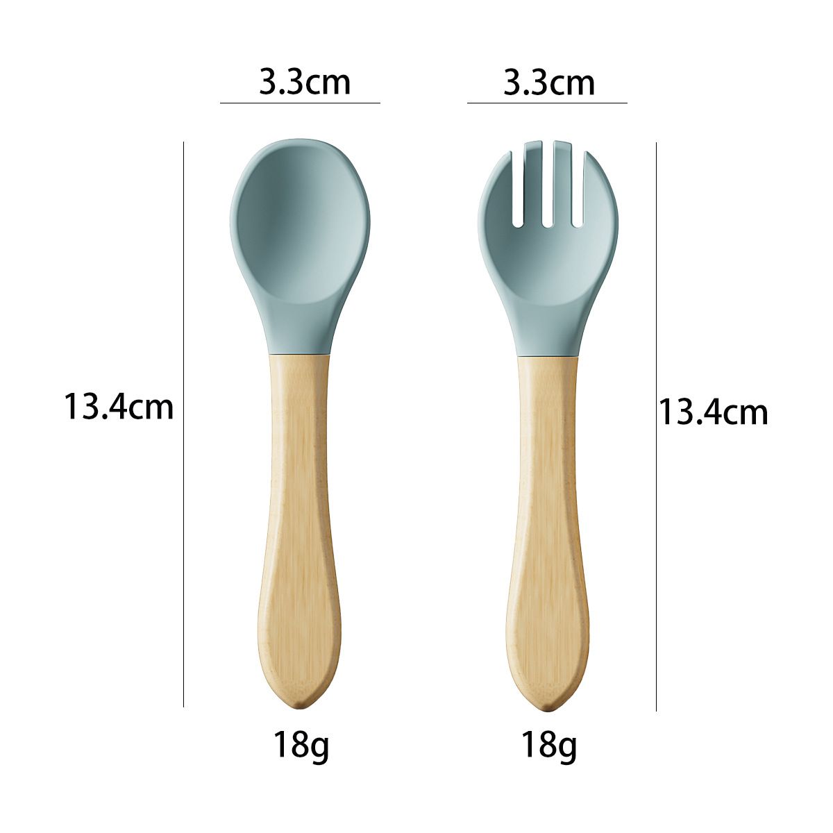 Custom laser engraved logo on wooden baby spoon factory direct