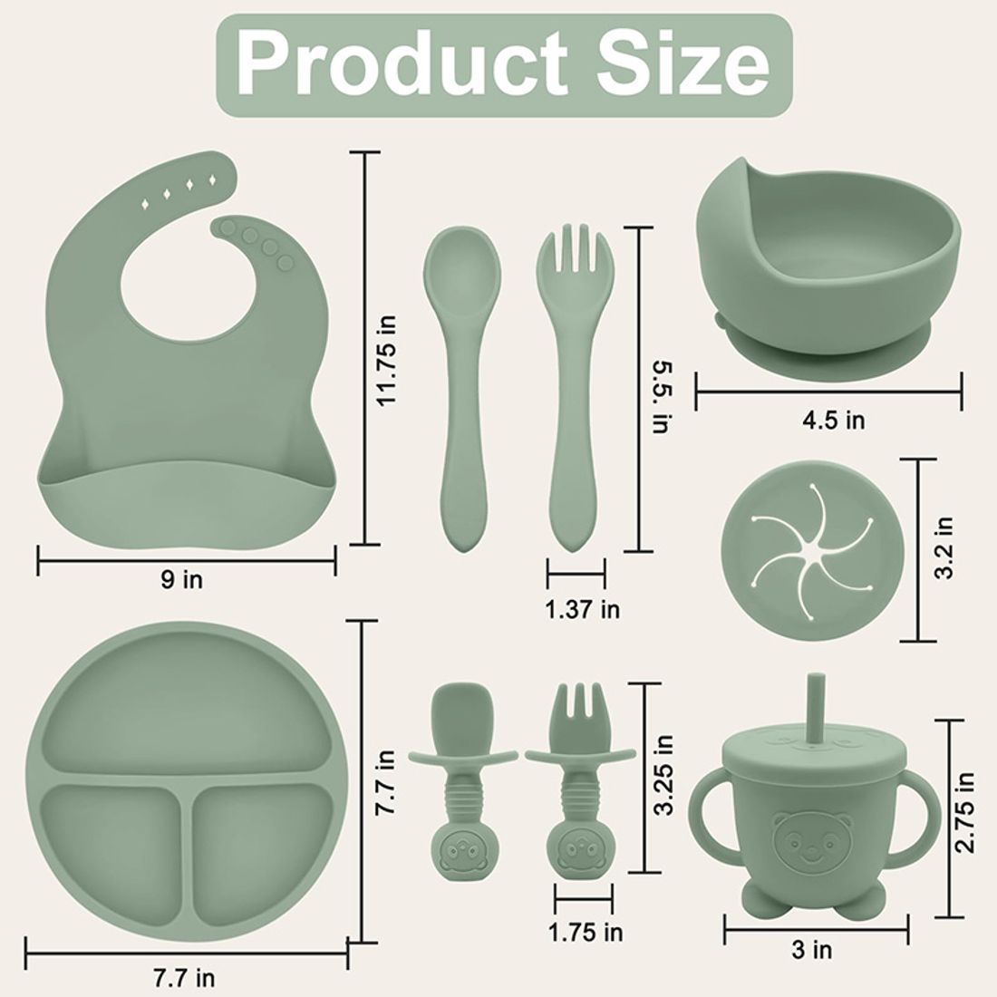 yiyabb baby tableware