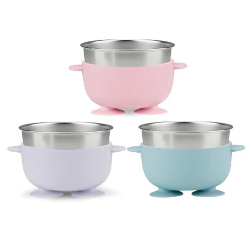 Food-grade 304 stainless steel interior for hygienic infant feeding