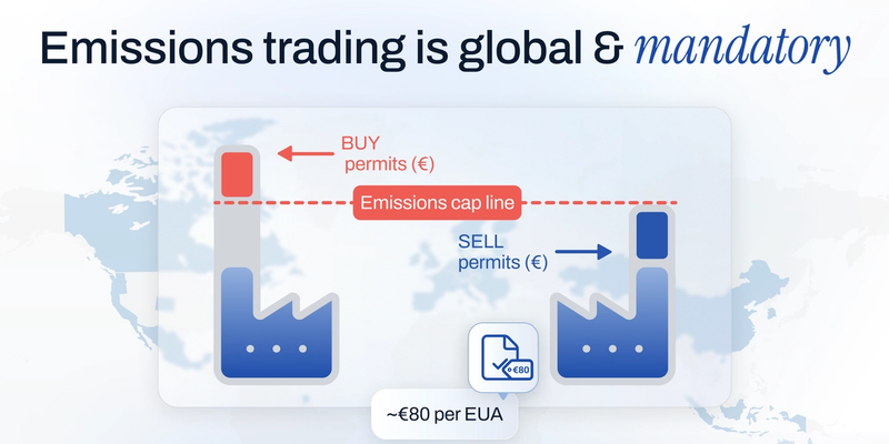 Voluntary credits vs emissions trading: two complementary tools for the climate transition