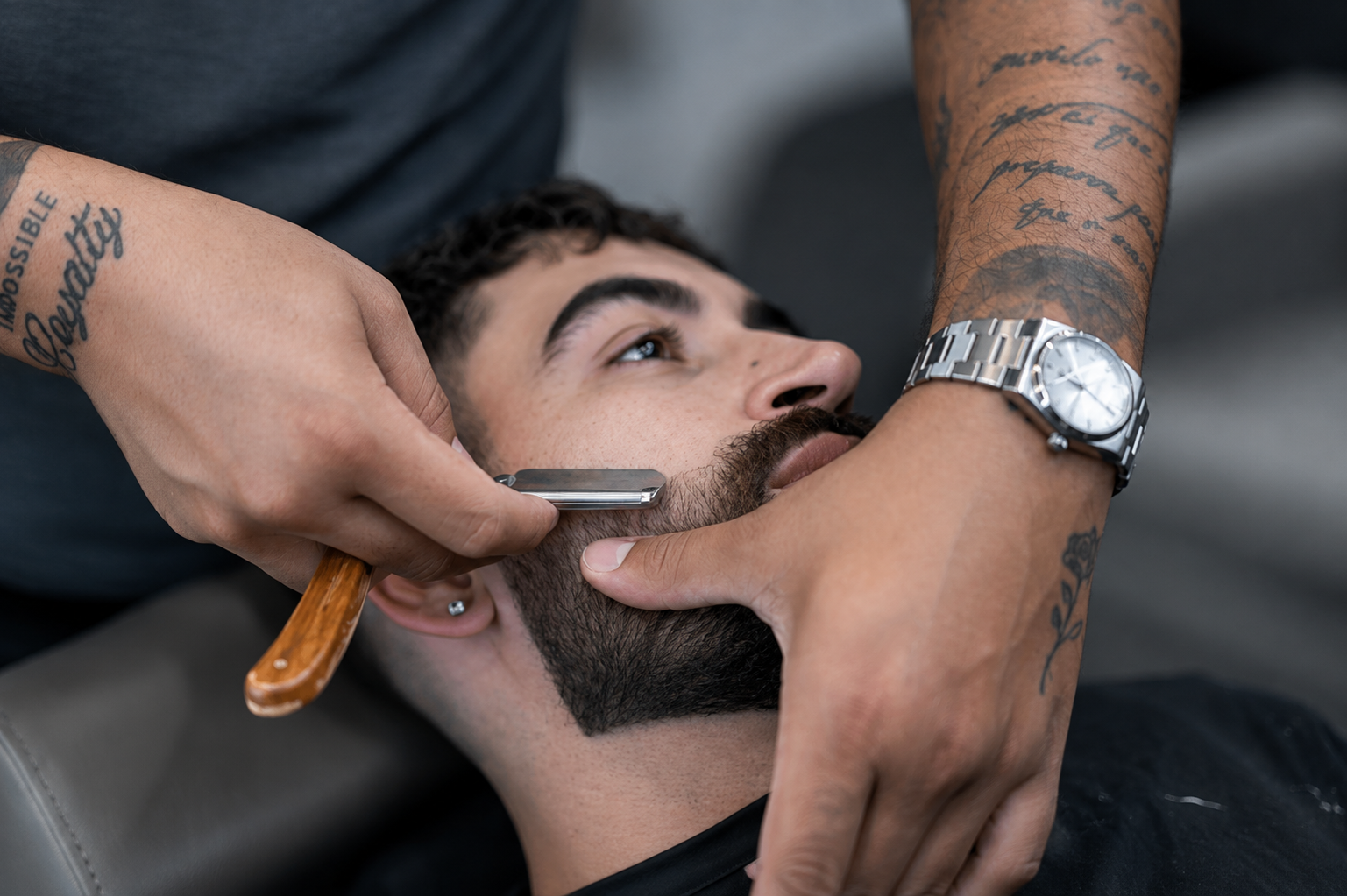 Beard Trim – Trimmer & Razor