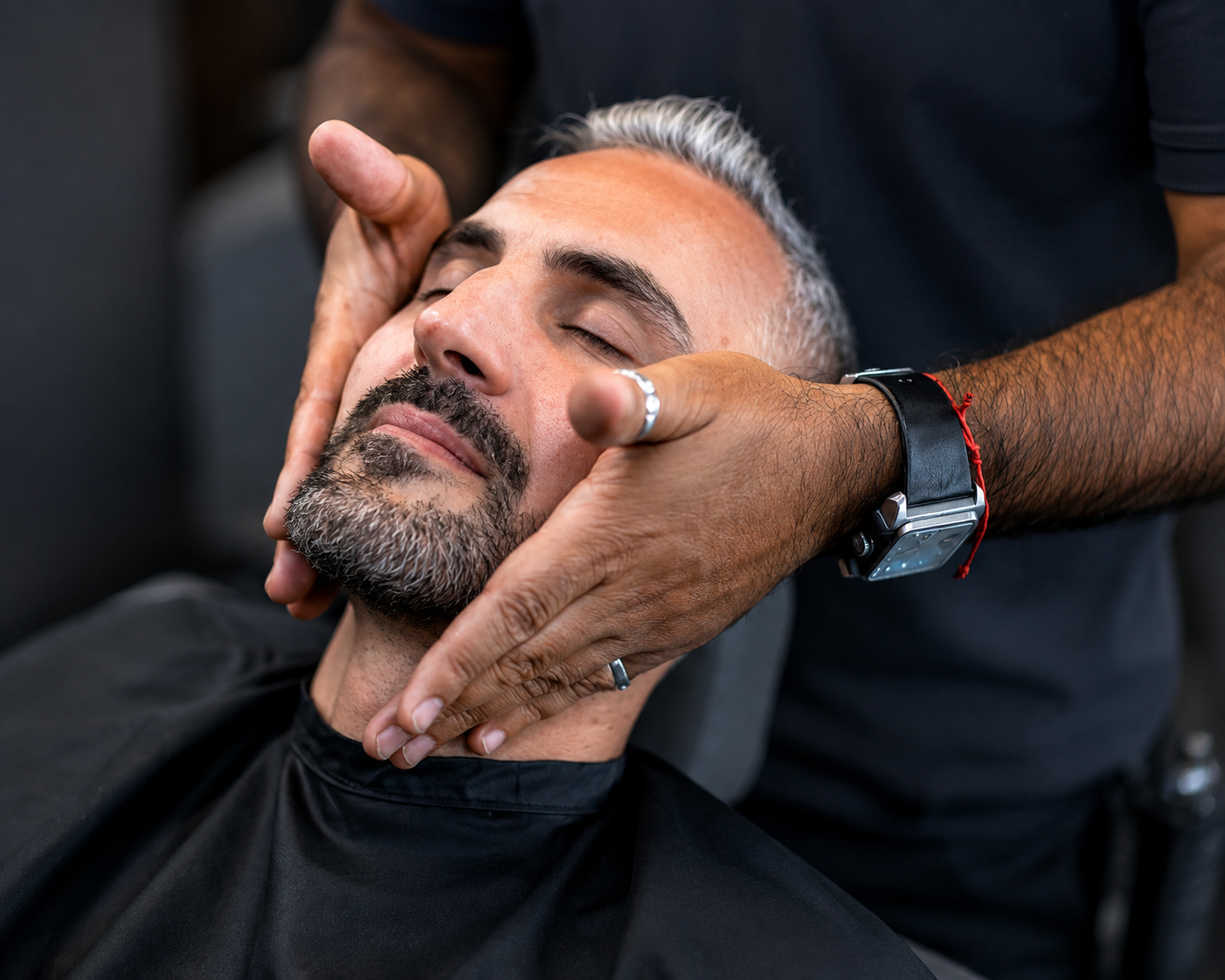 Fade + Beard Trim + Styling