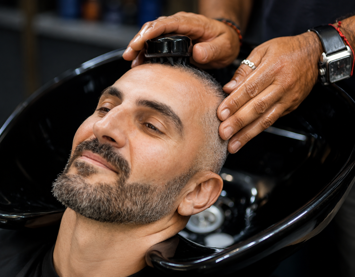 Fade + Beard Trim + Styling