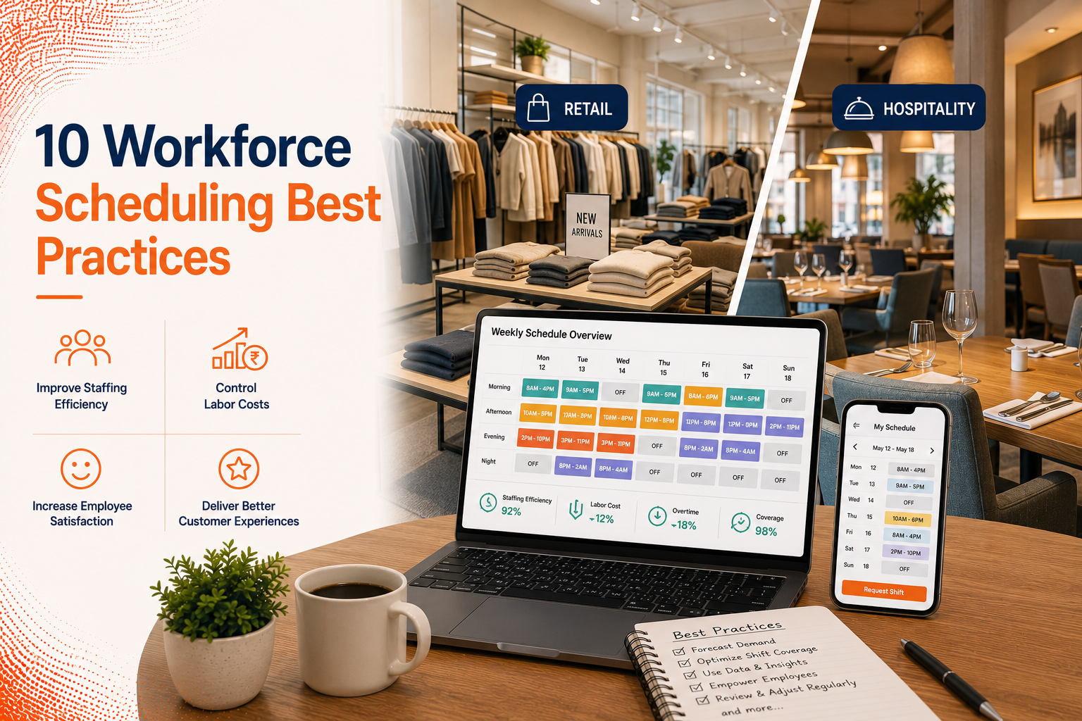10 Workforce Scheduling Best Practices Every Business Should Follow