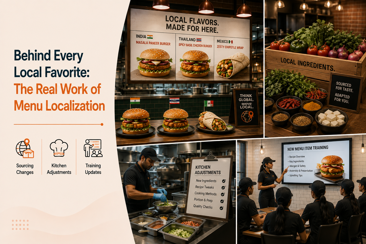 How QSR Brands Adapt Menus for Different Markets and Cities