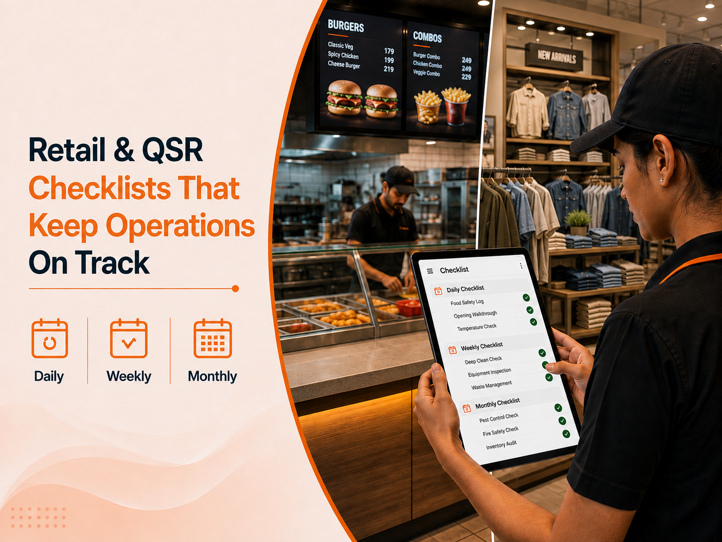 Types of Checklists Every Retail and QSR Store Needs