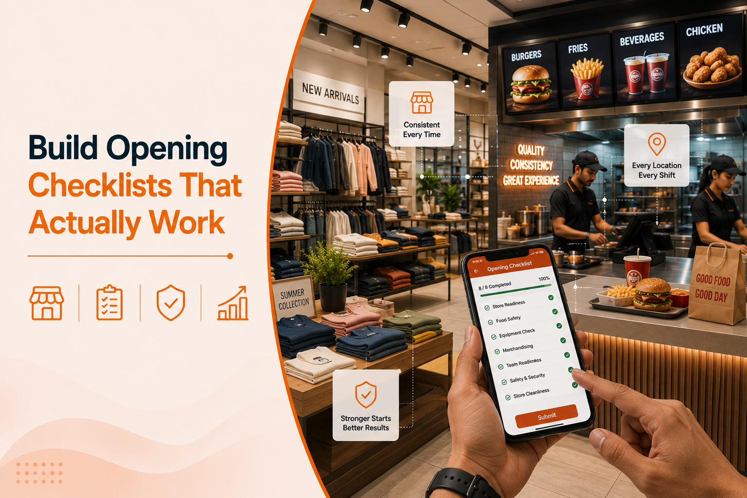 How to Open a Retail Store or QSR : A Step-by-Step Opening Checklist Guide