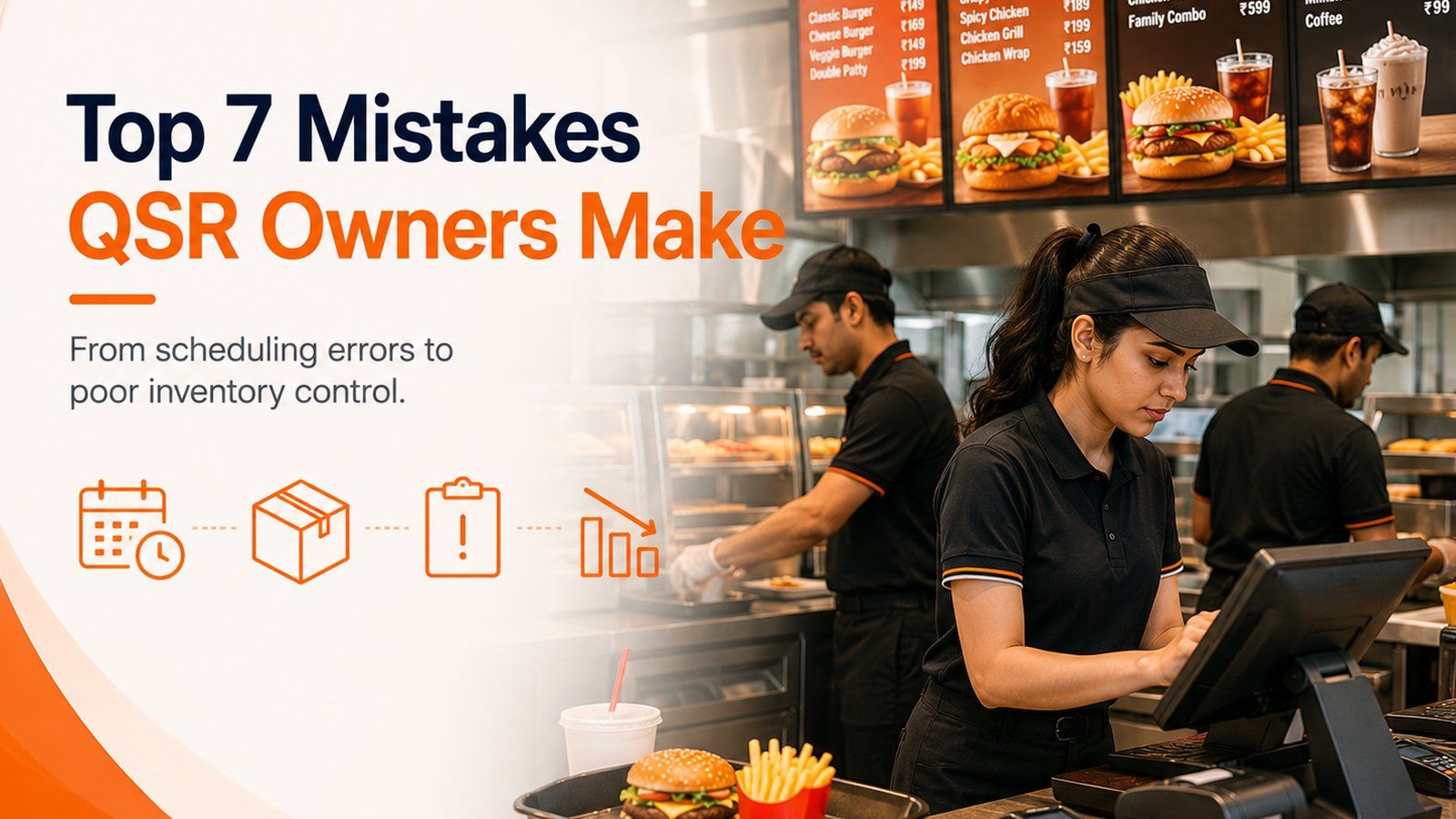 Top 7 Mistakes QSR Owners Make in Operations Management