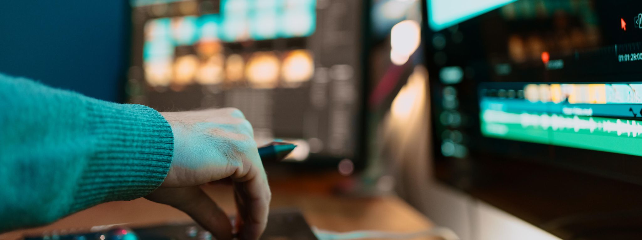 Person som jobber med animasjon