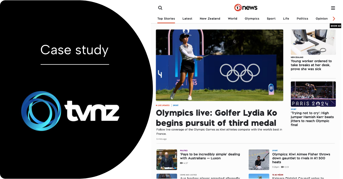 How TVNZ boosted live blog content ranking and reader engagement