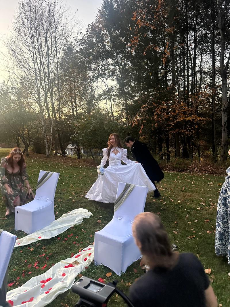 Behind the scenes