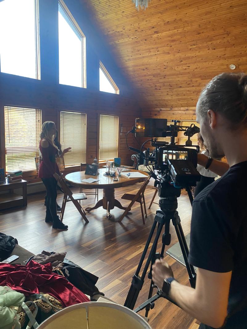 Behind the scenes