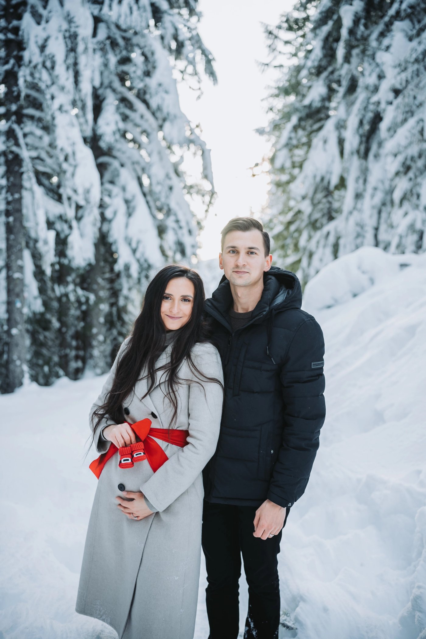 Boris & Kate, Trillium Lake — frame 2