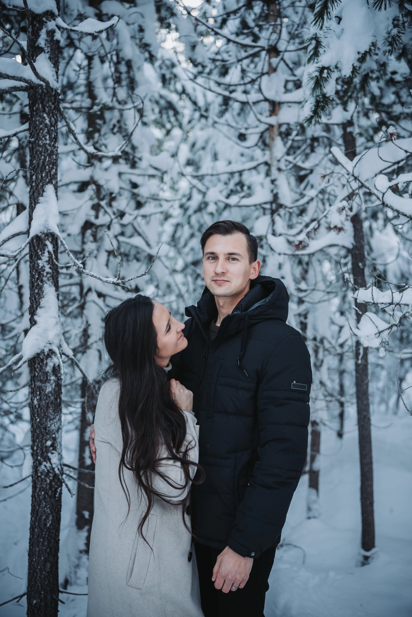 Boris & Kate, Trillium Lake — frame 8