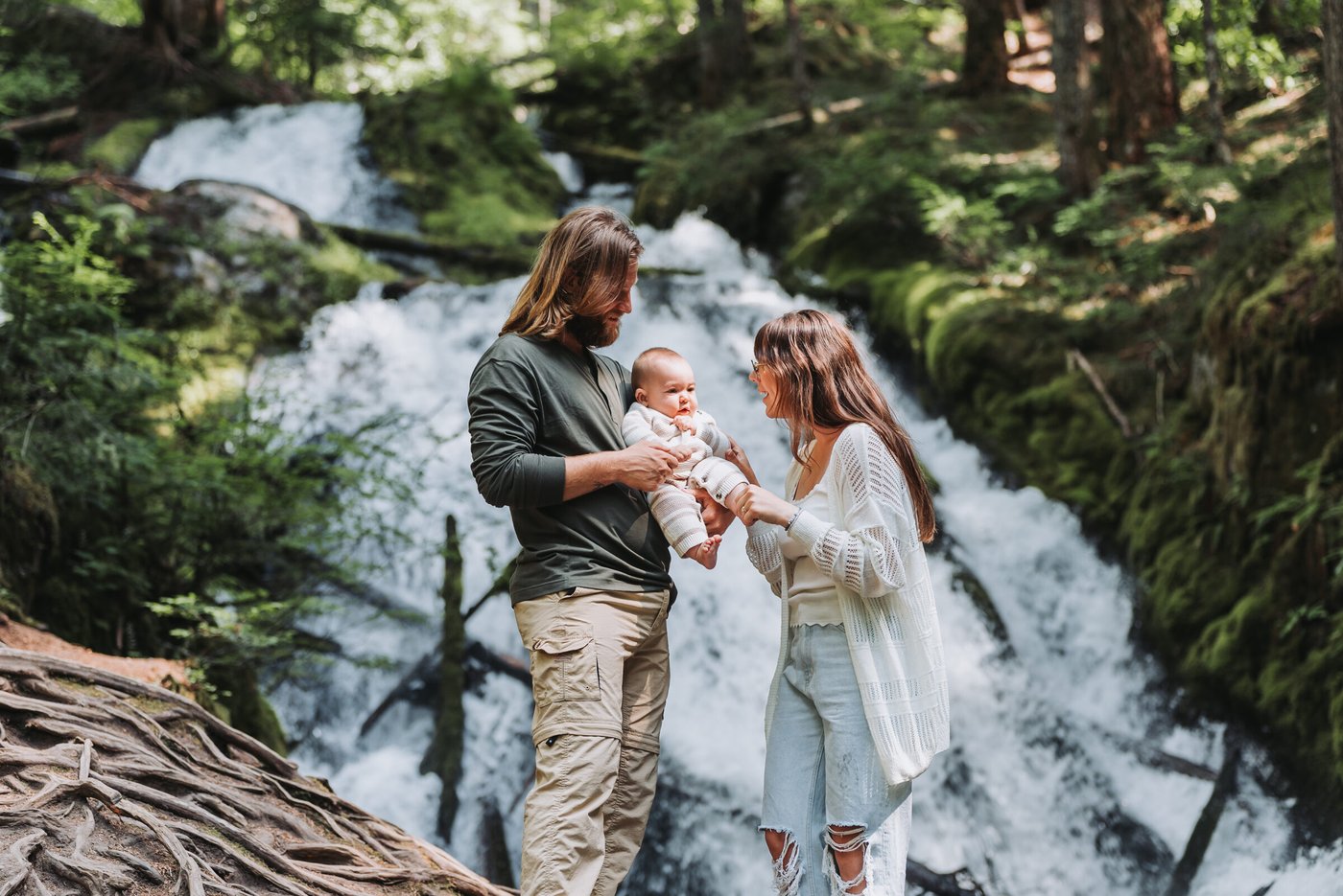 Vondra Family, Zigzag Falls