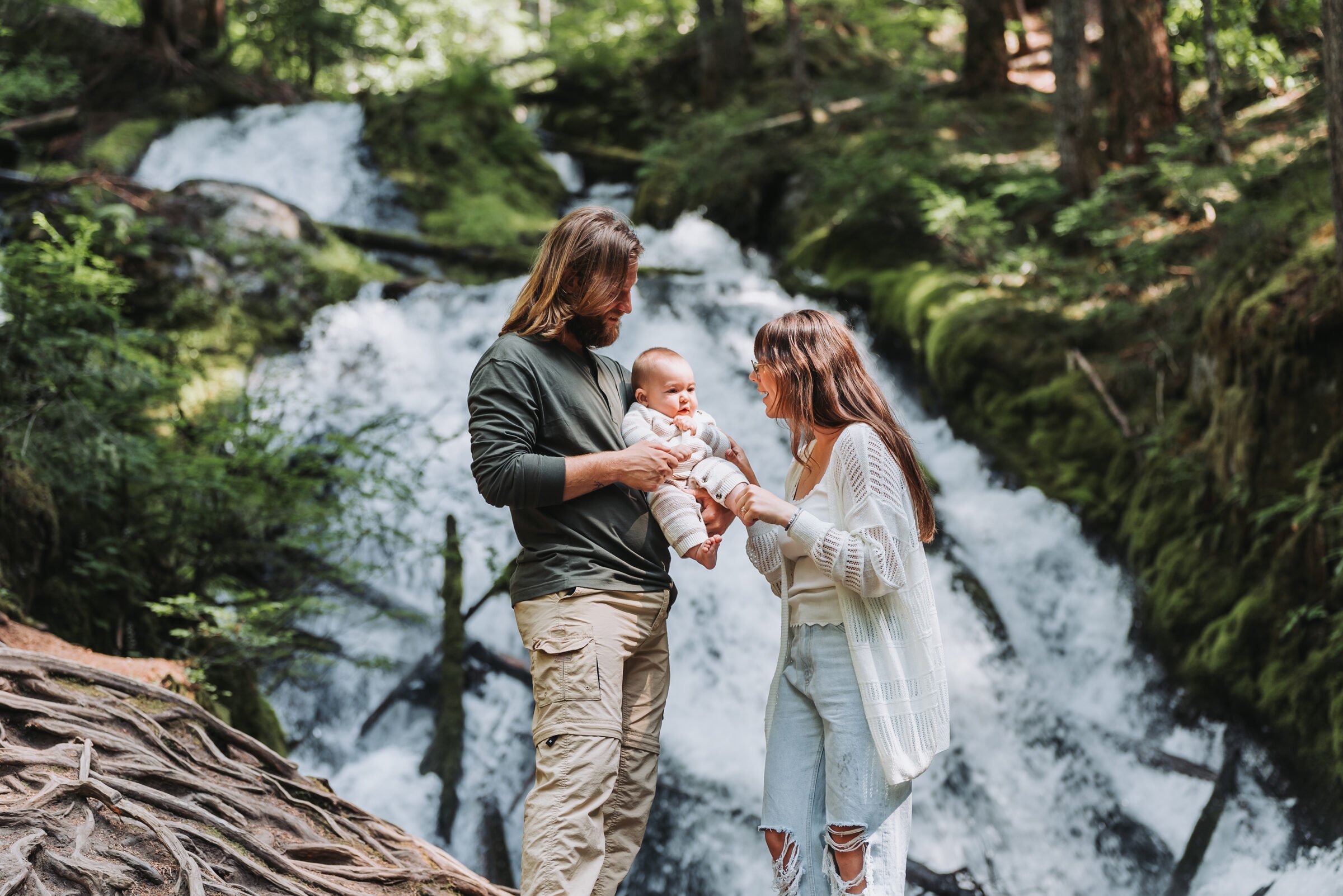 Vondra Family, Zigzag Falls