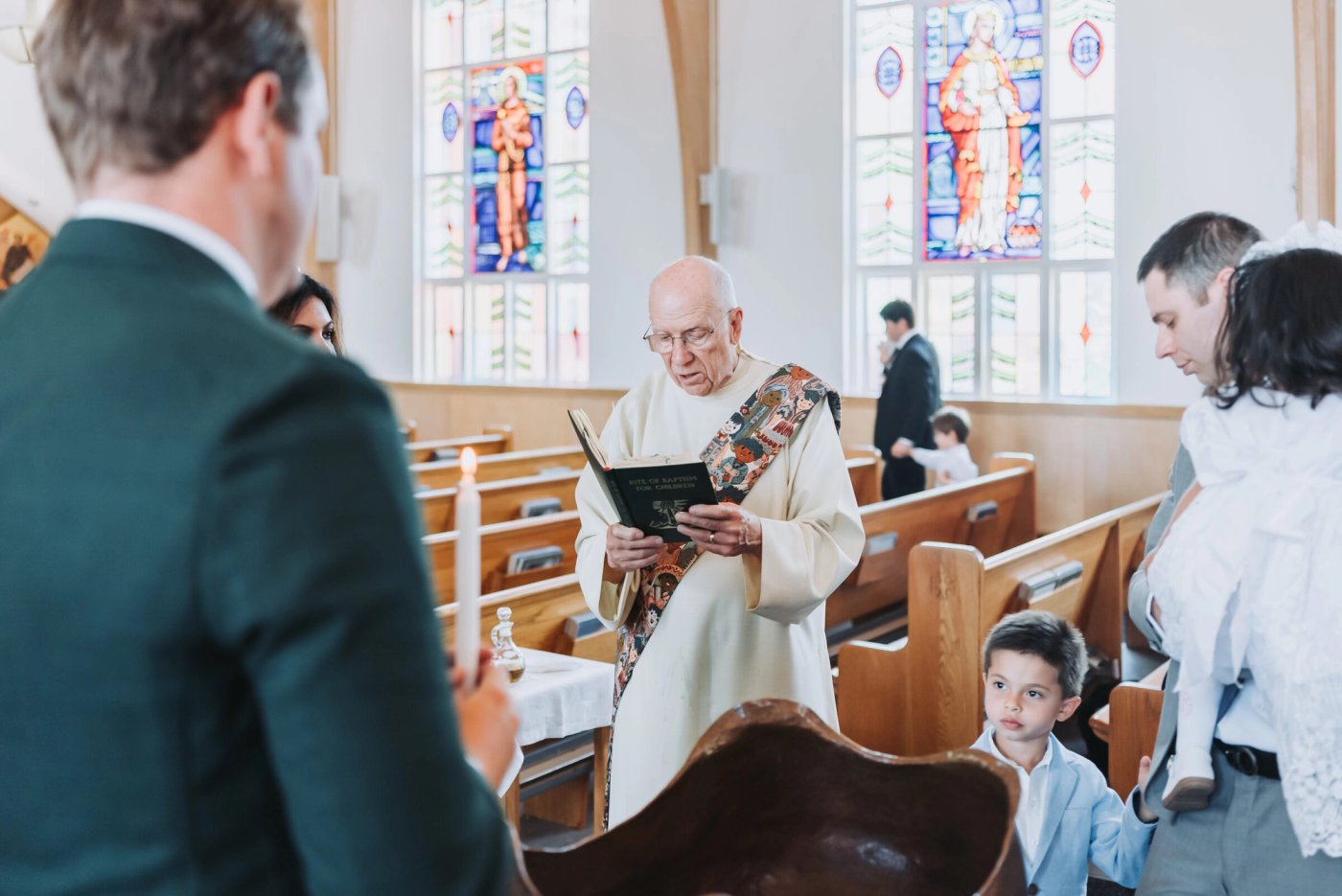 Baptism at Cathedral Church  — frame 5