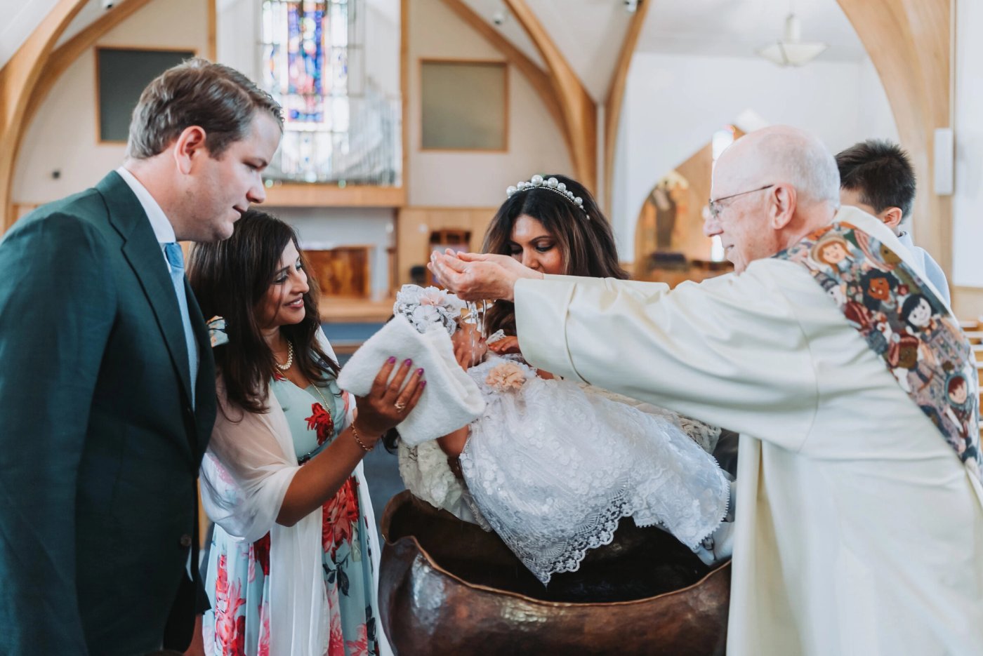 Baptism at Cathedral Church  — frame 1