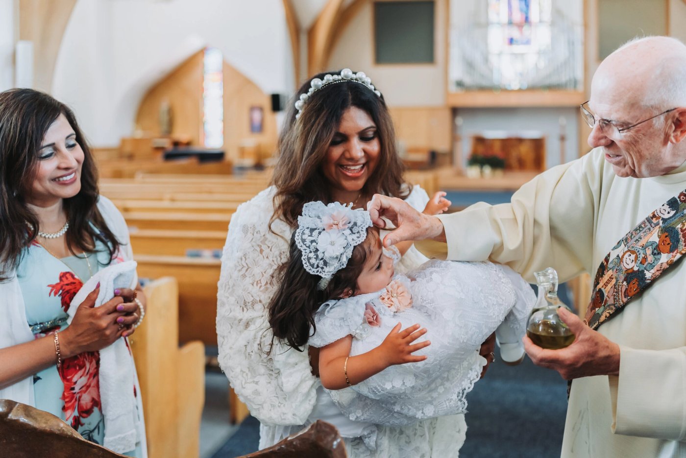 Baptism at Cathedral Church  — frame 3