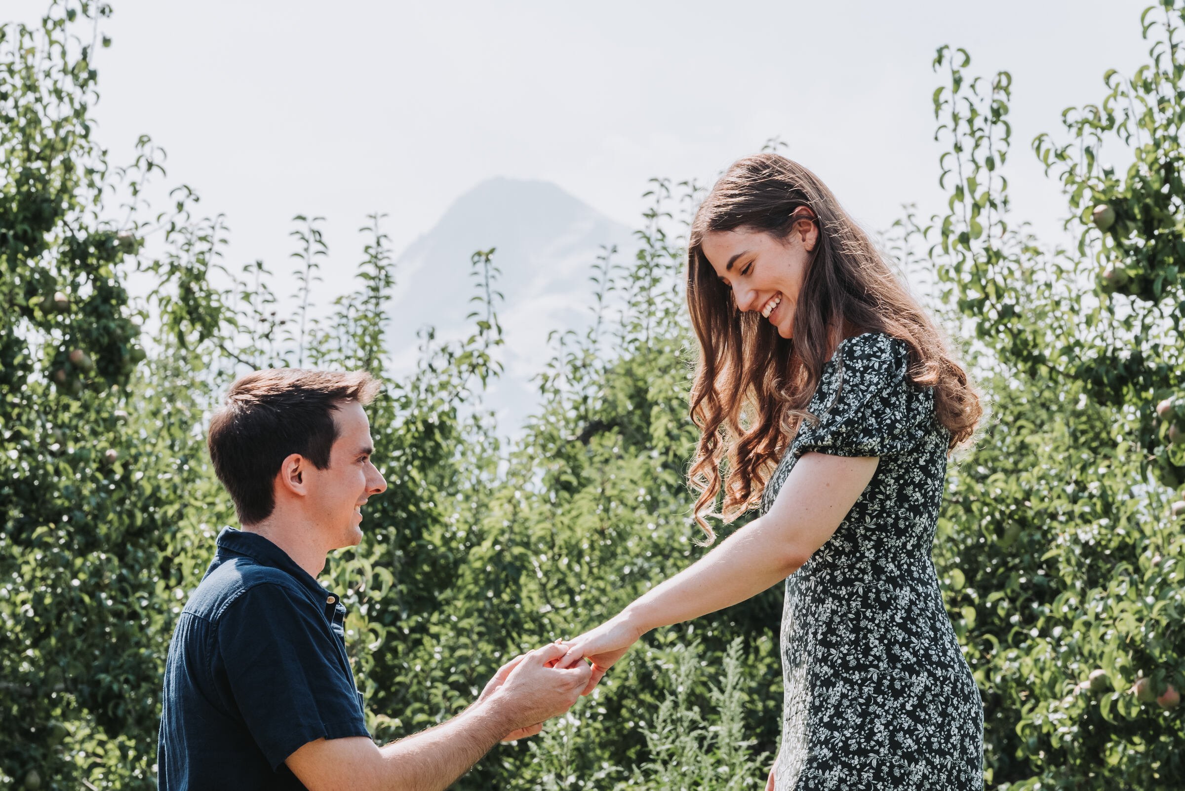 Proposal at Mt View Orchards