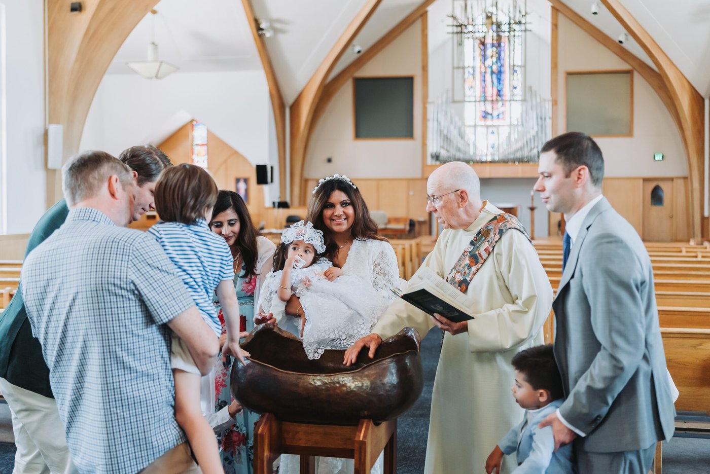 Baptism at Cathedral Church 