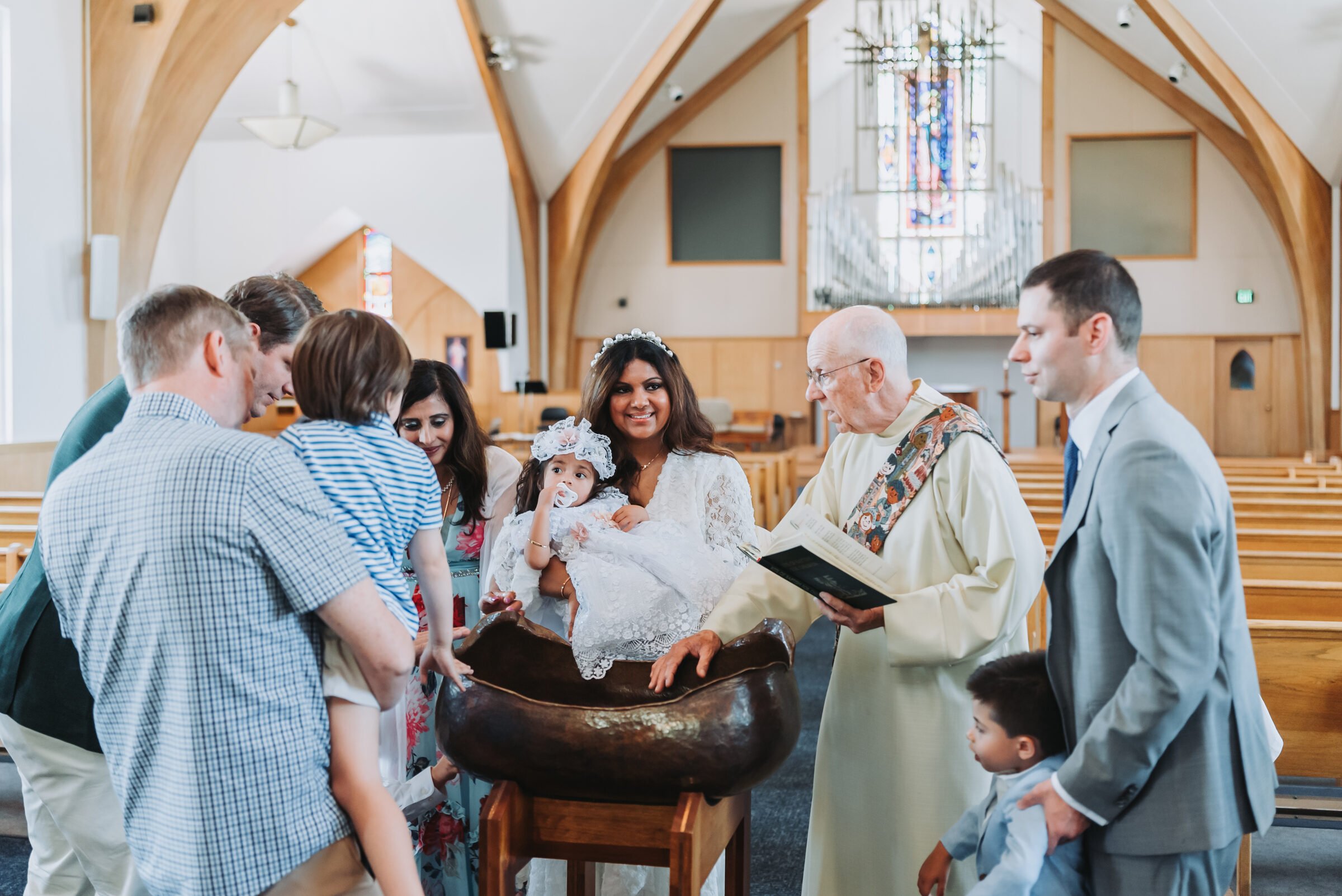 Baptism at Cathedral Church 