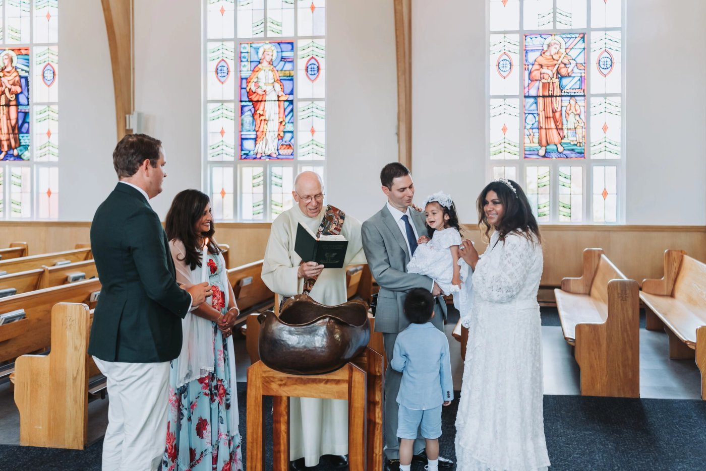Baptism at Cathedral Church  — frame 6