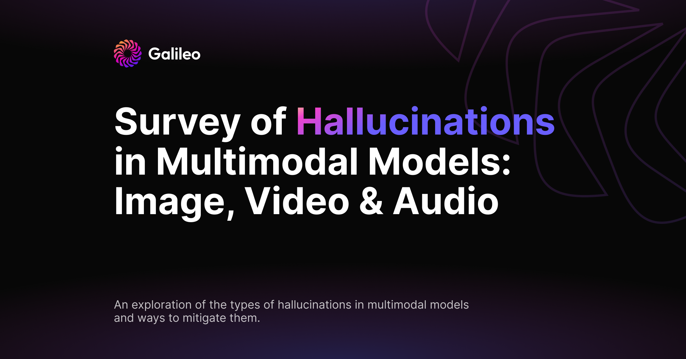 Survey of Hallucinations in Multimodal Models