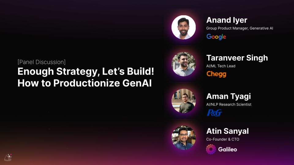 Enough Strategy, Let's Build: How to Productionize GenAI