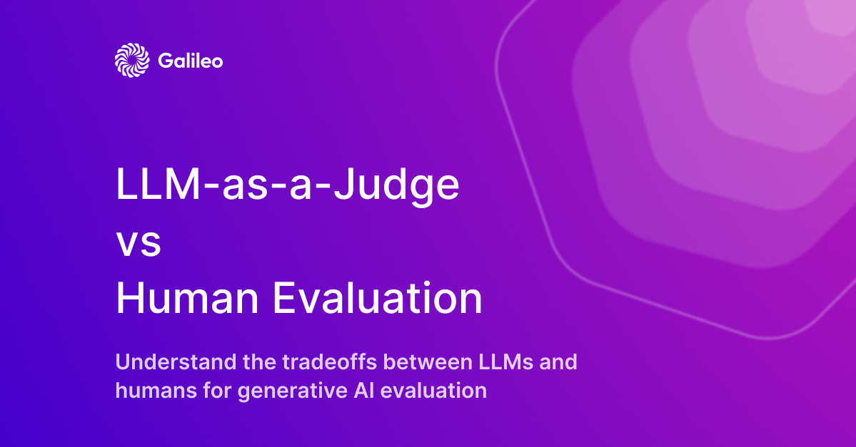 LLM-as-a-Judge vs Human Evaluation