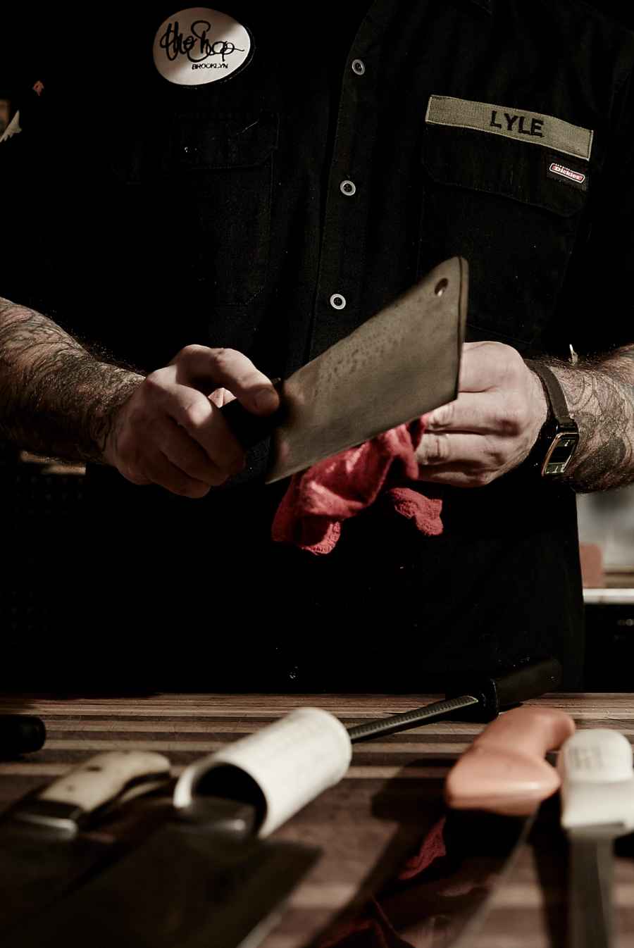 09 knives 309, commercial photography for The Shop Brooklyn