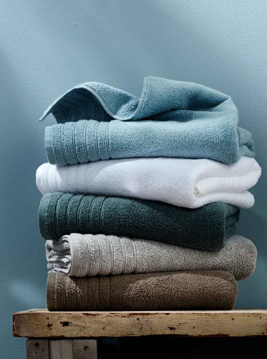 Towel Stack, commercial photography