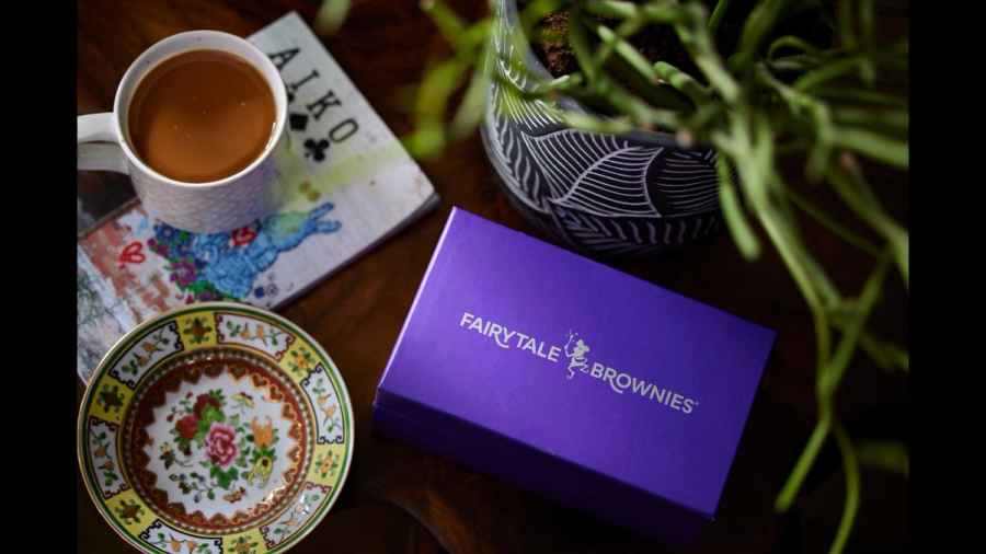 Brownie, commercial photography for FairyTale Brownies