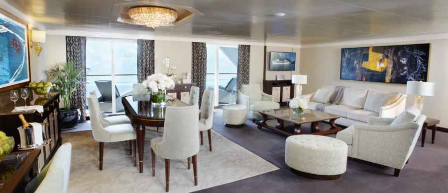 Navigator Suite900, commercial photography for Regent Seven Seas