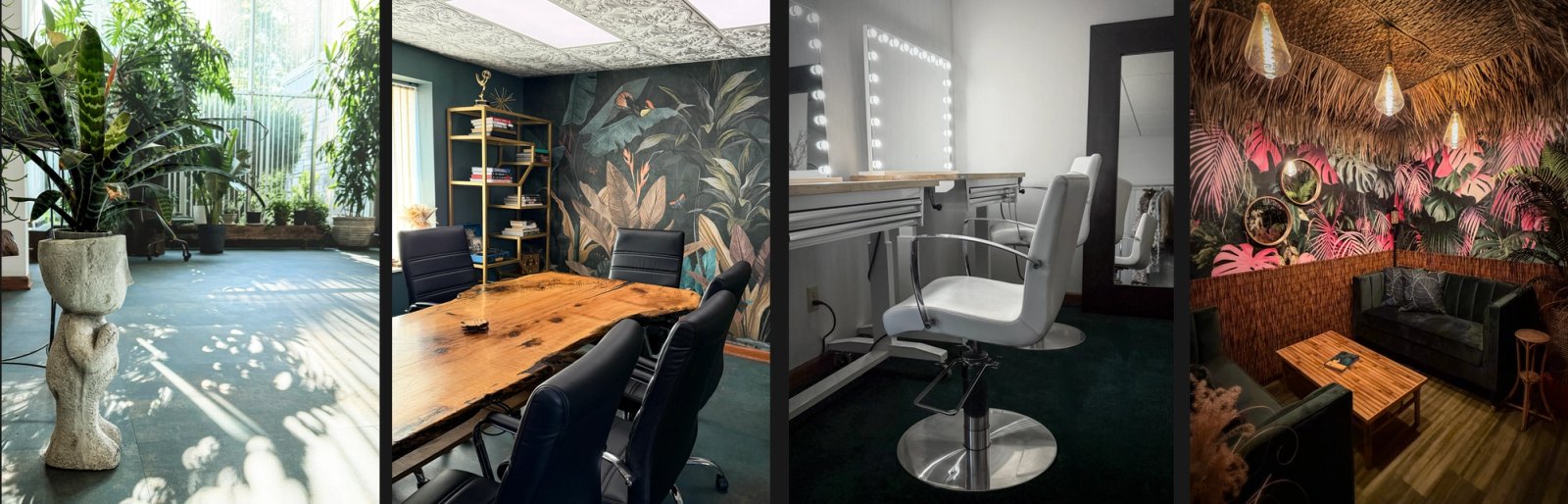 MADFUN Studios interior, a reimagined 1950s bank building in Columbus, OH