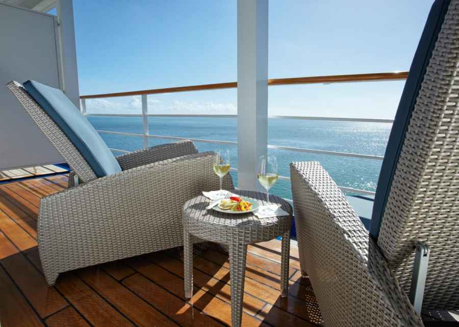 Navigator DeckFurniture copy, commercial photography for Regent Seven Seas