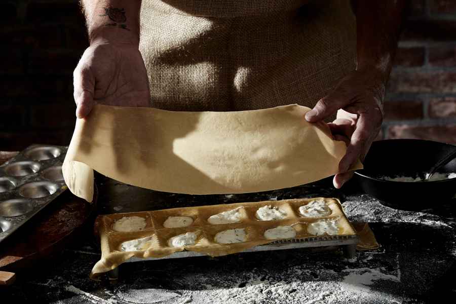 Ravioli2 104, commercial photography for Fatto A Mano