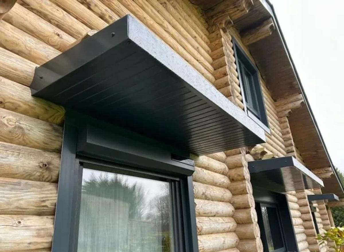 Chantier protections solaires, Le Quintrec Le Pallec