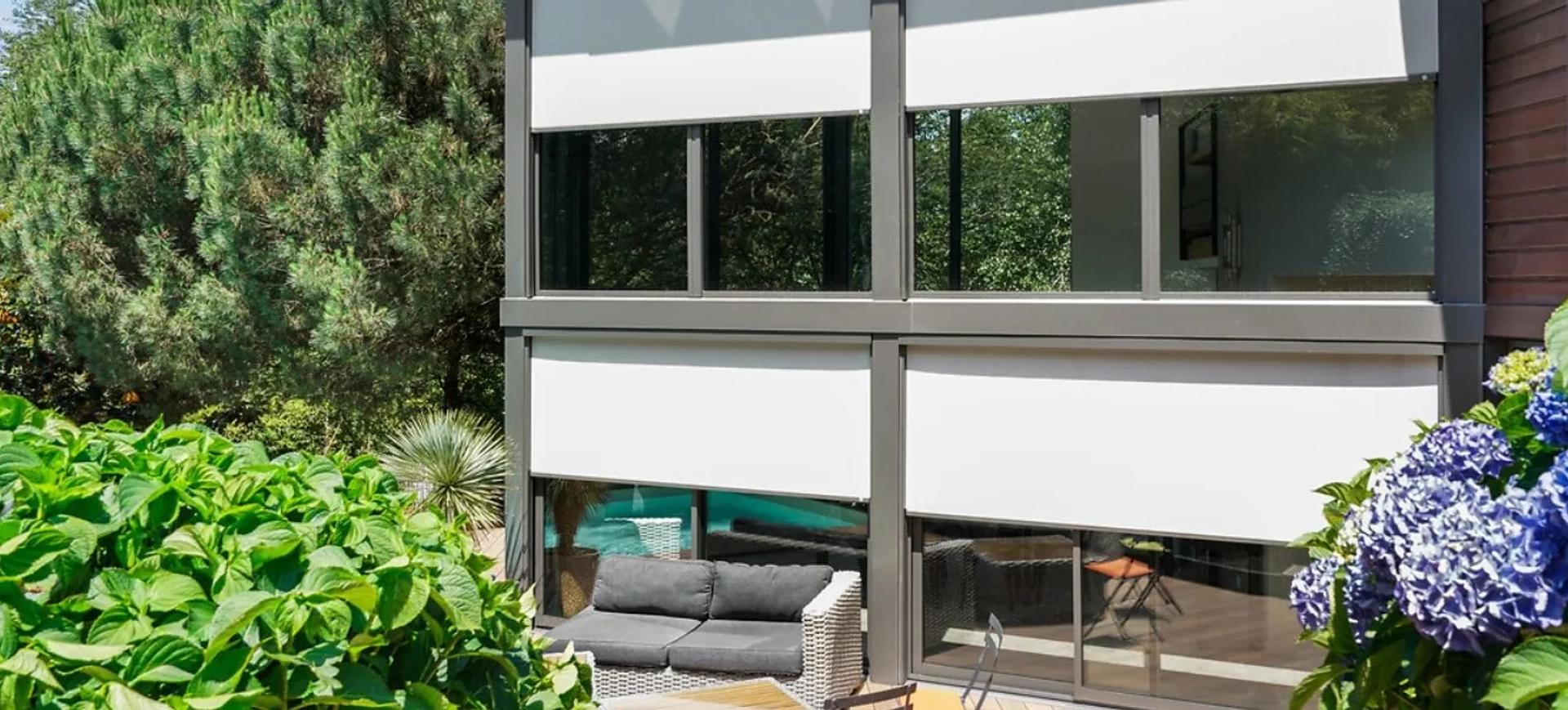 Protection solaire Morbihan, BSO et screen solaire sur mesure, Le Quintrec Le Pallec