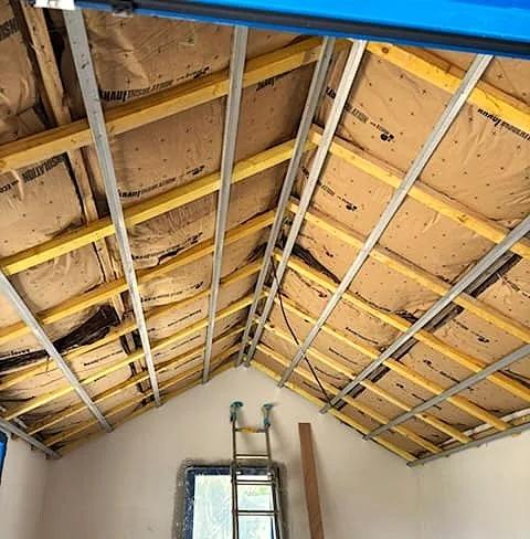 Extension ossature bois isolée