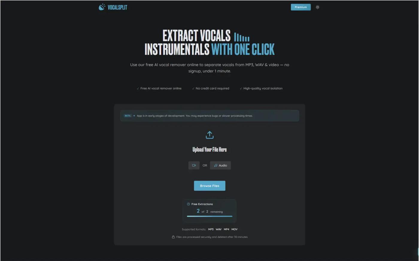 VOCAL SPLIT