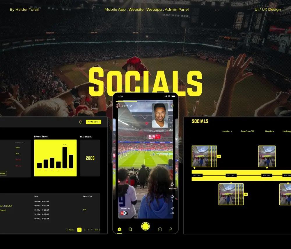 SOCIALS PRODUCT DESIGN — 1
