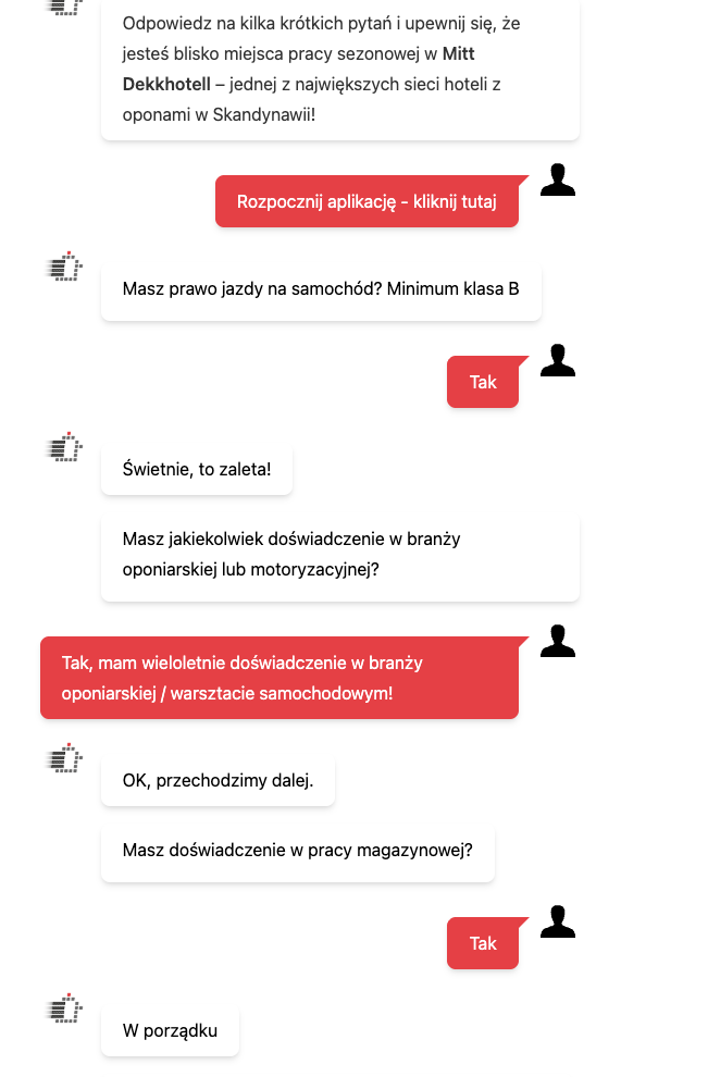 The AI flow itself in polisj