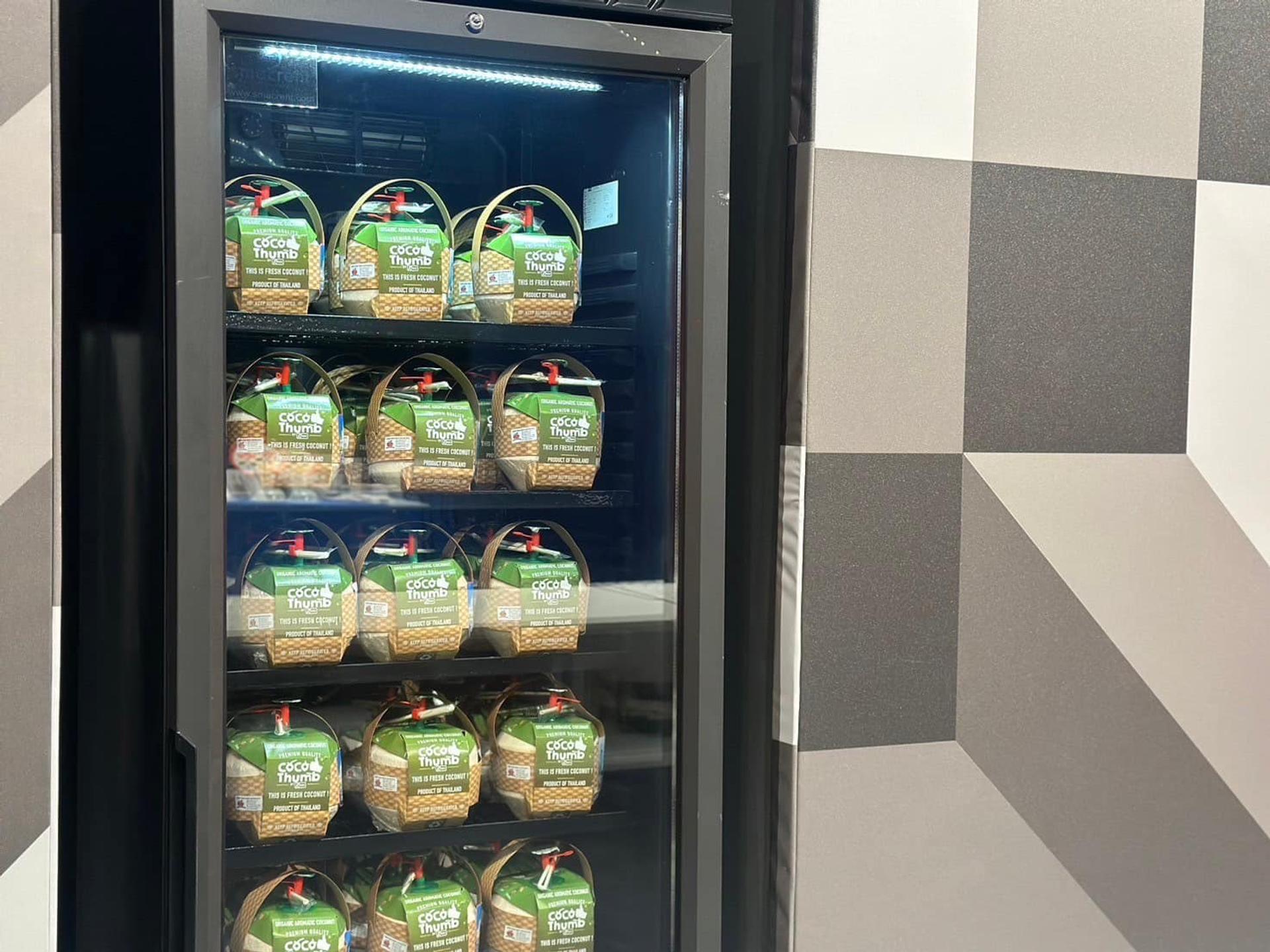 Coconut water freezer